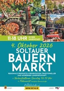 Bauernmarkt in den Soltauer Innenstadt